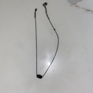 Black Kendra Scott Necklace
